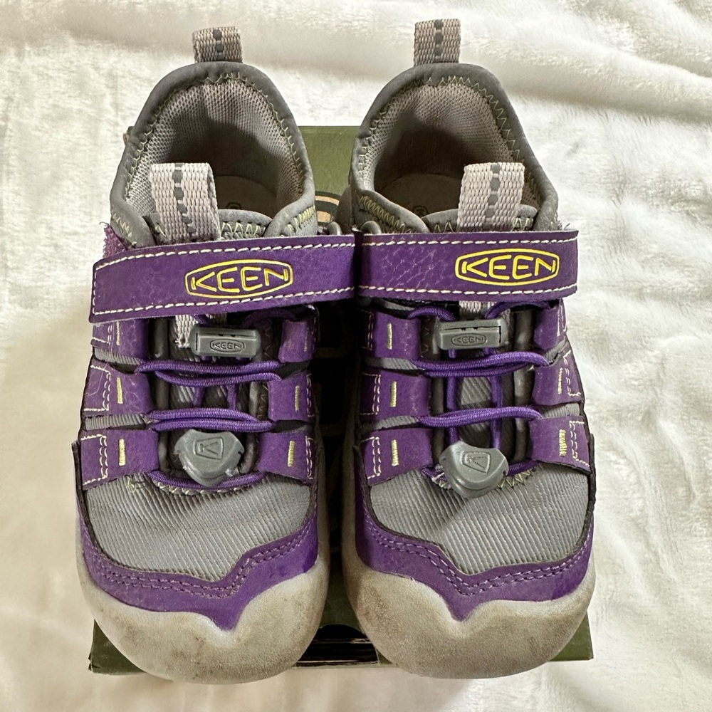 Keen Purple and Gray Sneakers with Athletic Sole